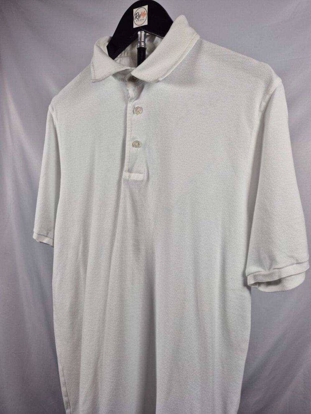 Fedeli Made in Italy White Cotton Polo Shirt Men’s 50